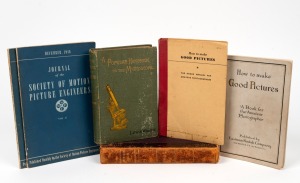 Group of six books related to photography, comprising 1895 'American Annual of Photography', 1895 'A Popular Handbook To The Microscope' by Lewis Wright, c. 1916 'How to make Good Pictures - A Book for the Amateur Photographer' by Eastman Kodak Company, 1