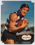 1960s "Heinz 57 VFL Player" posters: Denis Marshall, Doug Wade, & Don McKenzie. (3); faults. All 56 x 42cm - 2