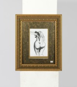 Five assorted framed artworks and prints, ​​​​​​​the largest 93 x 82cm overall. - 2