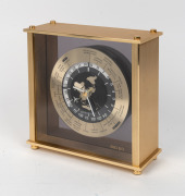 SEIKO battery powered world time clock, 21.5cm high - 2
