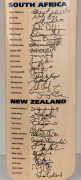 The 2001&ndash;02 Australia Tri-Nation Series (more commonly as the VB Series) was a One Day International (ODI) cricket series (14 matches) where Australia played host to New Zealand and South Africa. A full-sizedKookaburra bat with "VB SERIES 2001-02" decal, - 3