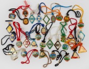 A range of late 1980s/early 1990s Racing Club membership fobs, comprising Warrnambool R.C., Moonee Valley R.C., and VATC (Melbourne Racing Club). (32)