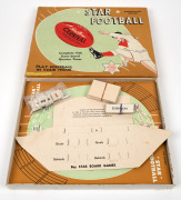 Extremely rare copy of c. 1960s 'Star Football Australian Rules' board game by Star Board Game Products, comprising cardboard playing field and scoreboard, forty-four score pieces, all twelve team name cards, three dice, fifty-four plastic counters, toget - 2