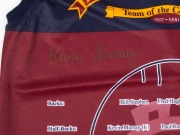 FITZROY FOOTBALL CLUB: "Team of the Century 1897 - 1996" souvenir jersey, signed by Kevin Murray (Captain) and Garry Wilson (Vice Captain). With CofA. - 2