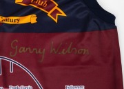 FITZROY FOOTBALL CLUB: "Team of the Century 1897 - 1996" souvenir jersey, signed by Kevin Murray (Captain) and Garry Wilson (Vice Captain). With CofA. - 3