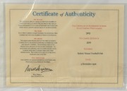 SOUTH MELBOURNE/SYDNEY SWANS FOOTBALL CLUB Great Moments poster (1996) limited edition (#323/500) signed by 15 club legends, including Barry Round, Dennis Carroll, Peter Bedford, Bob Pratt, Gerard Healy, Bob Skilton and Tony Lockett. With CoA; overall 66 - 2