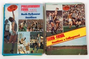 FINALS: 1972 - 1976 various Elimination, Preliminary and Semi-Final Records; all different. (12).