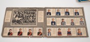 KORNIES: 1948, 1949, and 1951 Kornies Popular Footballers albums (dilapidated condition), each containing a part-set of the relevant cards, stuck down. (3 albums) - 4