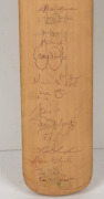 A full-sized Viv Richards 'the Rapier' cricket bat, signed by the Australian team, including Allan Border, Mark Taylor, Ian Healy, Mark Waugh, Glenn McGrath, and Shane Warne. - 2