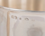 An English sterling silver two handled champagne ice bucket made by Deakin & Francis of Birmingham, circa 1930, 24cm high, 27cm wide, (note: weighted plaster filled base), 1670 grams total weight including plaster. - 2