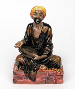 ROYAL DOULTON "Mendicant" (HN1365) English porcelain statue, black factory mark to base, ​​​​​​​20cm high.