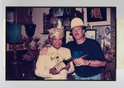 ENGLISH TEST CRICKETERS IN AUSTRALIA: A group of signed original photographs collected by cricket tragic Larry Mendonca, when famous cricketers visited his restaurant in Melbourne. Signatories include Ian Botham, Mike Gatting, Devon Malcolm, Mike Atherton - 11