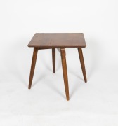 FEATHERSTON television table with revolving top, circa 1956, 50cm high, 51cm wide, 45.5cm deep - 3