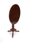 JOSEPH SLY Colonial Australian cedar tilt-top occasional table, mid 19th century, stamped "J. Sly", 71.5cm high, 64cm diameter - 2