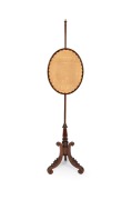 A rare Colonial Australian carved blackwood banner pole, mid 19th century, ​​​​​​​162cm high