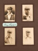 WILLS' 1926 Cricketers Real Photo Series, almost complete set [60/63] missing only #17 Willis, #33 Townsend and #34 Williams. The majority of cards are accompanied by neat pen signatures (43) and several are also signed on the cards (5). A remarkable asse - 5