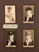 WILLS' 1926 Cricketers Real Photo Series, almost complete set [60/63] missing only #17 Willis, #33 Townsend and #34 Williams. The majority of cards are accompanied by neat pen signatures (43) and several are also signed on the cards (5). A remarkable asse - 12