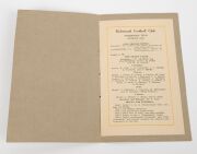 RICHMOND: "Richmond Football Club, Souvenir of the Tasmanian Trip, August 10 to 23, 1927" booklet in superb condition. - 2