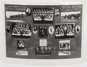 The VICTORIAN LEAGUE TEAM to the AUSTRALIAN CARNIVAL, MELBOURNE July 1958: Large format original photograph (37 x 50cm), with Jack Clarke, Allen Aylett, Bob Davis, Ted Whitten, Bob Skilton, John Schultz and Norm Smith (the coach) amongst the other player - 2