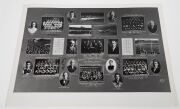 The VICTORIAN LEAGUE TEAM to the AUSTRALIAN CARNIVAL, MELBOURNE July 1958: Large format original photograph (37 x 50cm), with Jack Clarke, Allen Aylett, Bob Davis, Ted Whitten, Bob Skilton, John Schultz and Norm Smith (the coach) amongst the other player - 3