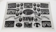 The VICTORIAN LEAGUE TEAM to the AUSTRALIAN CARNIVAL, MELBOURNE July 1958: Large format original photograph (37 x 50cm), with Jack Clarke, Allen Aylett, Bob Davis, Ted Whitten, Bob Skilton, John Schultz and Norm Smith (the coach) amongst the other player - 6