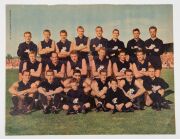 1961 Woman's Day magazine, full page colour "League Team Photos", part set of 8 comprising of Carlton, Essendon, Fitzroy, Footscray, Geelong, Hawthorn, Melbourne, and St. Kilda. - 5