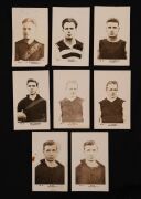 1923 J.J. Schuh "Portraits of our Leading Footballers", a duplicated range between #1 and #80; mainly fine. (70+). - 4