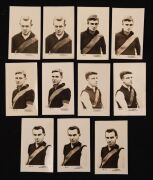 1923 J.J. Schuh "Portraits of our Leading Footballers", a duplicated range between #1 and #80; mainly fine. (70+). - 5