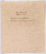AUSTRALIA v ENGLAND - THIRD TEST MATCH, MELBOURNE, 1928/29 - BRADMAN'S DEBUT SERIES: In his second Test Match, Bradman made 79 in the first innings and 112 in the second: a large format (28.5 x 24cm) original press photo, annotated verso "Bradman (112) h - 2
