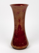 MOORCROFT "Prunus" rare ruby lustre glazed English pottery vase made for TIFFANY & Co. of New York, incised signature mark "W. Moorcroft. Tiffany Company, New York", 30cm high - 2