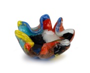 DINO MARTENS Oriente Murano glass bowl for Aureliano Toso, circa 1955, 6cm high, 15cm wide.