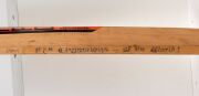 An RP DD Slasher cricket bat, signed by the Indian team that won the 1983 Cricket World Cup in England. - 5