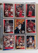 A quantity of NBA collector cards all in slip-in pages and in excellent condition; mainly 1992-95 period. (approx. 200). - 4