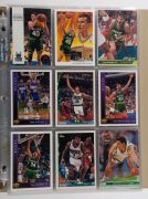 A quantity of NBA collector cards all in slip-in pages and in excellent condition; mainly 1992-95 period. (approx. 200). - 8