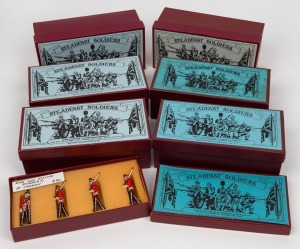 STEADFAST SOLDIERS group of seven boxed sets of lead soldiers, artillery etc.