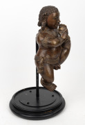 BALA KRISHNA antique bronze sculpture, South Indian origin, 19th century, 31.5cm high, 39.5cm overall including stand. - 2
