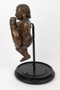 BALA KRISHNA antique bronze sculpture, South Indian origin, 19th century, 31.5cm high, 39.5cm overall including stand. - 4
