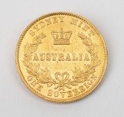 1867 Sovereign, Queen Victoria, Type 2, Sydney Mint reverse, aUnc. - 2