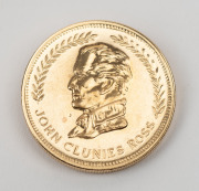 1977 150th Anniversary of the Cocos (Keeling) Islands, 150 Rupees, gold (10.37g, 21.75mm), Unc. - 2