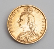 GREAT BRITAIN: Half Sovereign, Victoria, Jubilee head 1893 Shield reverse, VF. - 2