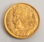 POLAND: 1925 20 zloty Boleslaw the Brave, gold, Unc. - 2