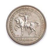 1934-35 Melbourne Centenary florin, EF.