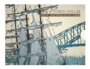 TWO HUNDRED DOLLARS, 1988 $200 gold First Fleet, uncirculated; in folder of issue.