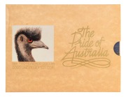 TWO HUNDRED DOLLARS, 1989 $200 gold Emu, Uncirculated, in folder of issue.