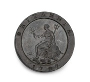 Great Britain, George III, "Cartwheel" Two Pence, 1797, aUnc.