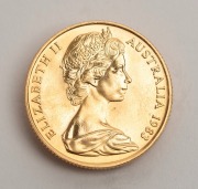 TWO HUNDRED DOLLARS, 1983 $200 gold Koala, uncirculated, in blue plastic folder of issue. - 2