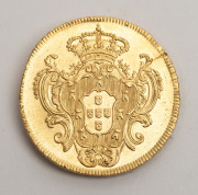 PORTUGAL, Maria I, four escudos, 1799 Rio Mint mark, EF (but with clasp marks from jewellery mount). - 2
