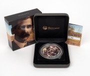 HENRY LAWSON: Perth Mint 2017 150th Anniversary $8 5oz silver proof, limited edition 162/250, in original case with CoA and box.