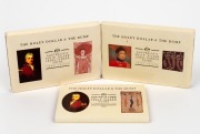 Group of three Perth Mint 'The Holey Dollar & The Dump' commemorative silver proofs, all in original packaging with CoA and card sleeve, comprising the 1988, 1989, and 1990 issues. (3 items)