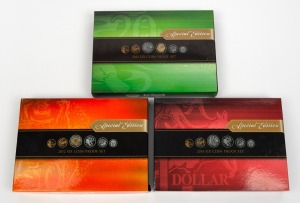 Group of three RAM Special Edition six-coin proof sets, all in original cases with CoA and box, comprising the years 2012, 2013, and 2014. (3 items)